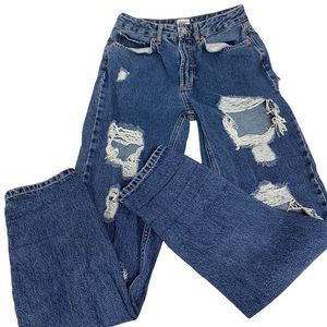 Urban outfitters BDG distressed mom jeans size 24